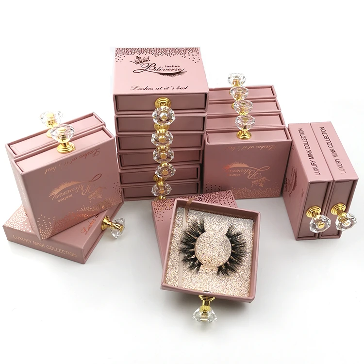 

Competitive Price For Lashes With Regular Lash Cases Natural Long Handmade Eyelashes Real Mink Fur 3d Lashes