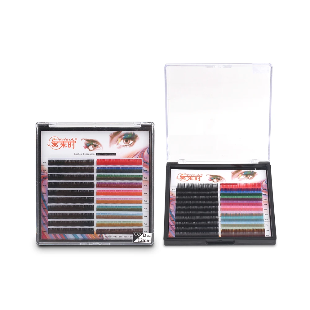 

Permanent 3D Mink Eyelash Extensions With Private Label, Natural black