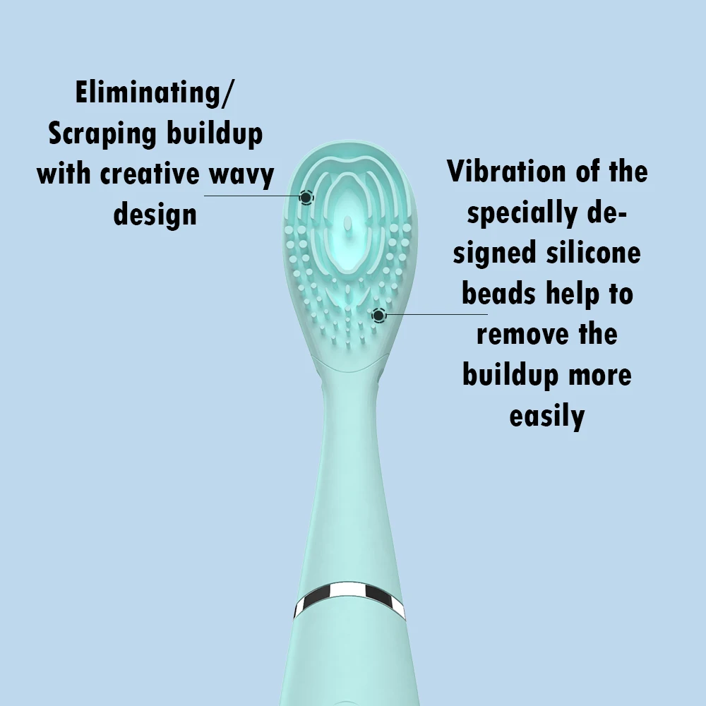 Electric Tongue Cleaner For Fresher Breath In Seconds Made By Soft