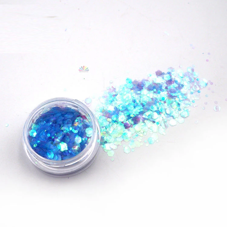 

XUCAI factory Wholesale bulk chunky nail glitter for glitter powder manufacturer