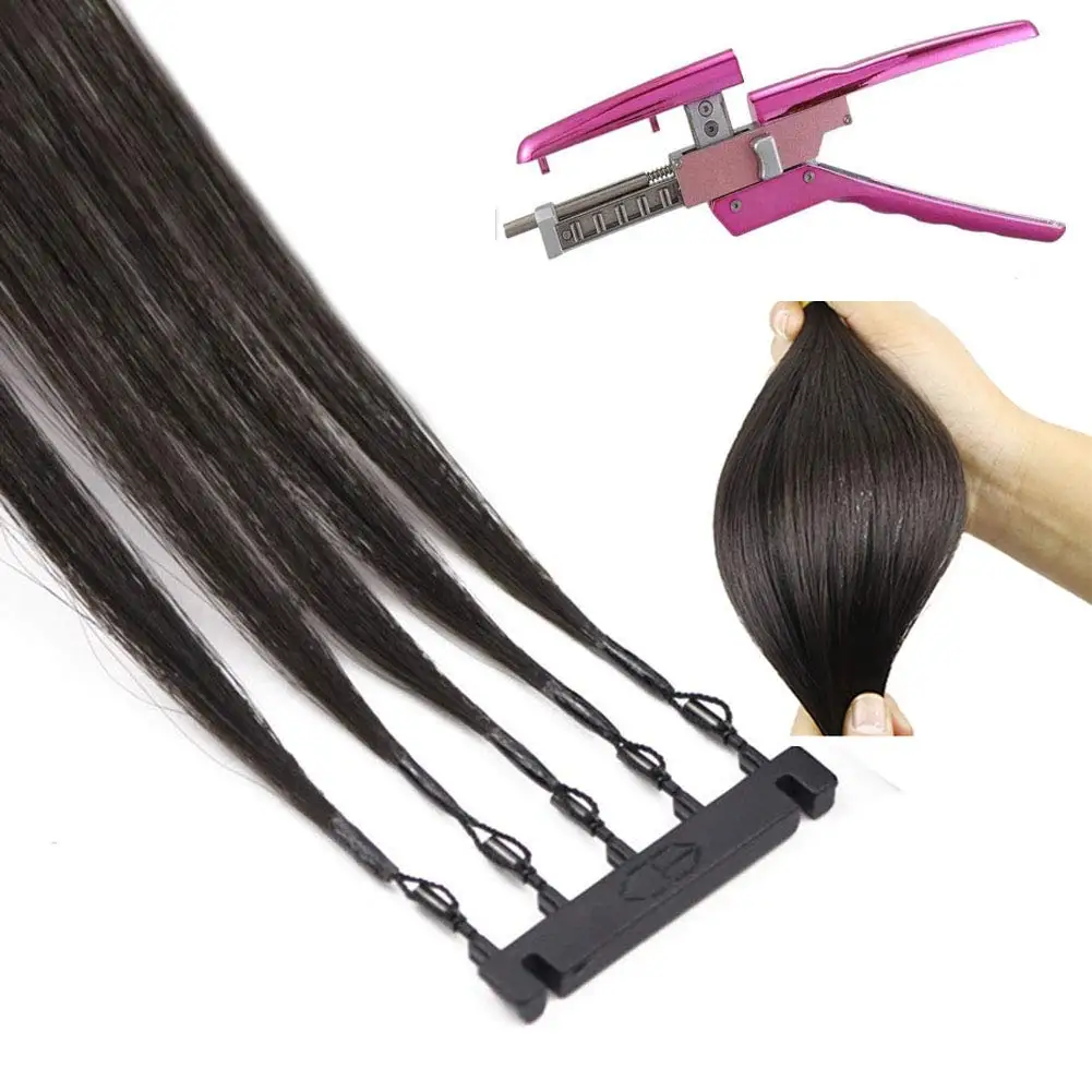 

TopElles 2021 Wholesale Second Generation 6d Hair Extension Human Hair Cheap 6d Hair Extensions Machine Vendor, Custom colors