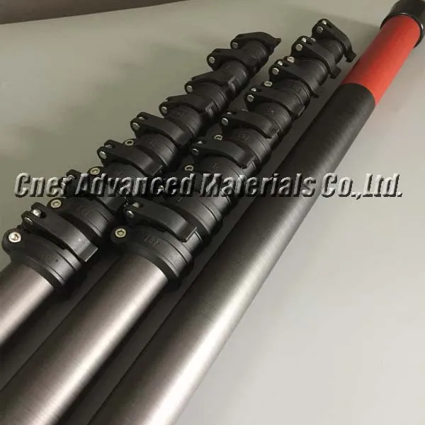 12m High Stiffness Fiberglass Antenna Mast Pole,Portable Mechanical