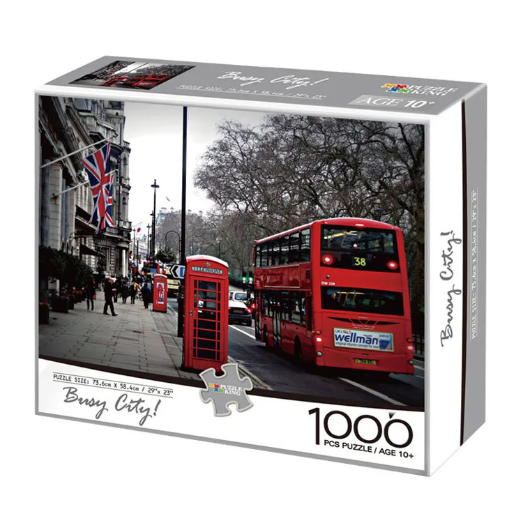 
1000 Pieces Classic Custom Adult Gift Jigsaw Paper Sublimation Blank Puzzle  (60746948480)