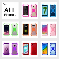 

Free Shipping Universal Soft Silicone Phone Case One Size Fit All Phones 4.7 5.0 5.5 6.5 Inch Bumper Phone Case Universal Case