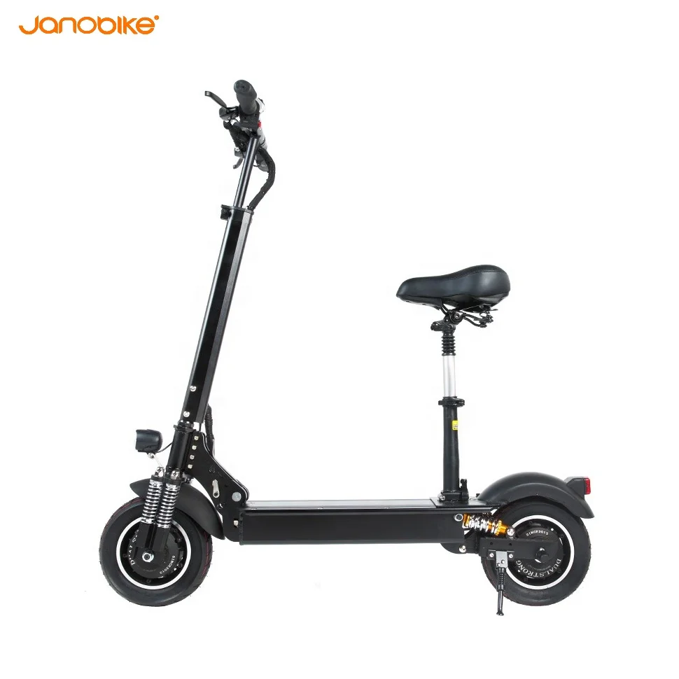Free Shipping Europe Janobike T10 Electric Scooter Direct Damping Scooter for Sale 2000W Adult 10-inch 2000W Brushless Motor Ce