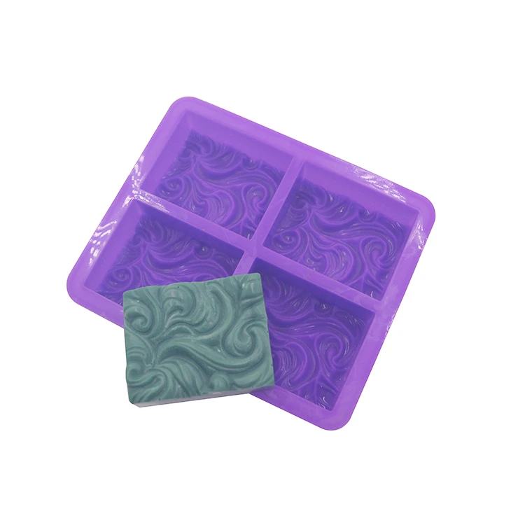 

High Quality Custom Size 3D Handmade Diy Silicone Cake Mold, Blue