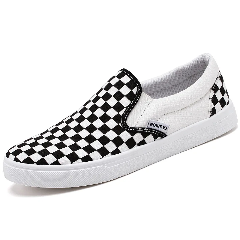 

Wholesale Women's Slip On Sneakers Low Tops Fashion Flats Comfortable Casual Shoes for Walking Canvas Trendy Shoes, Red/black