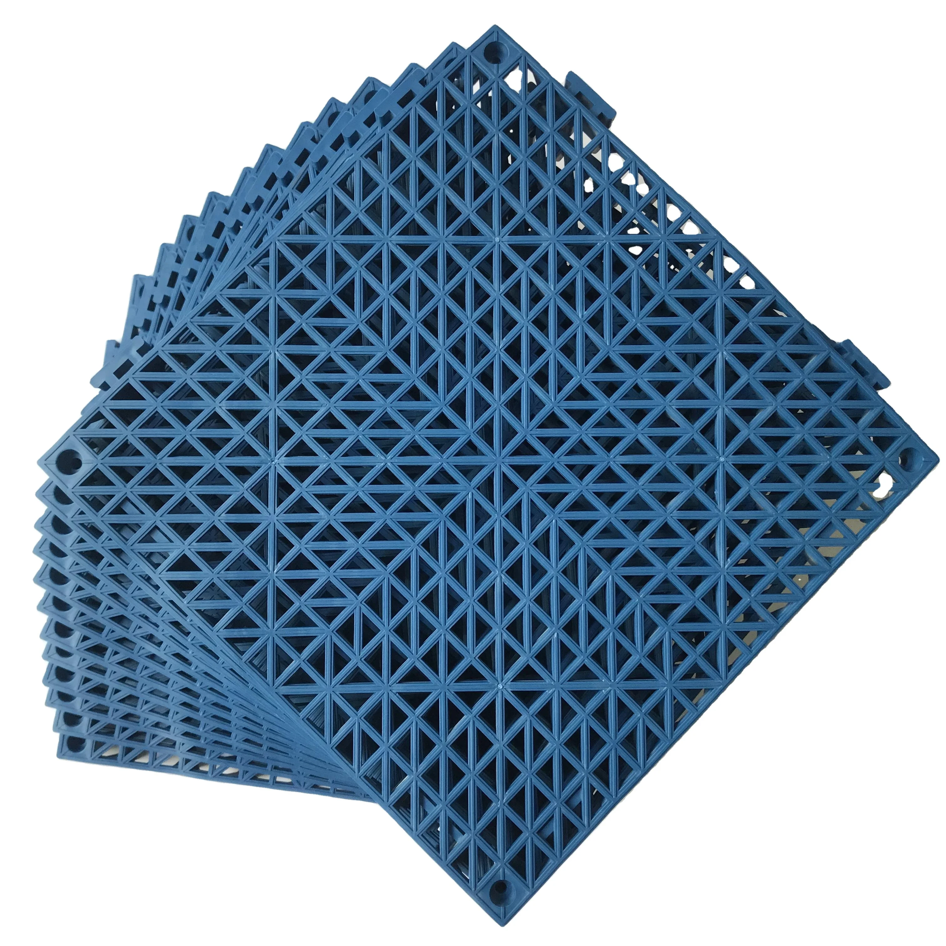 

Wholesale Modular PVC Plastic Drainage Floor Mat, Gray,green,blue,white,black
