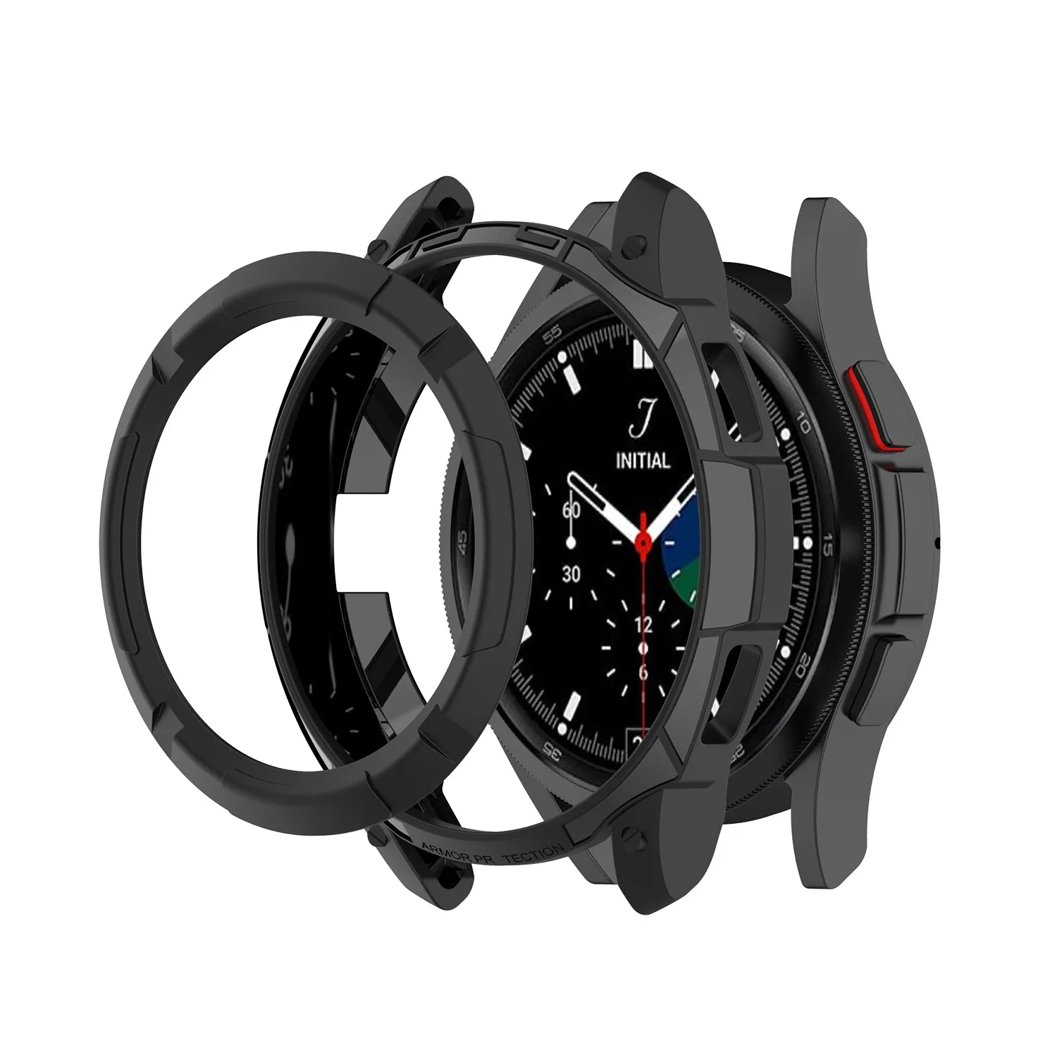 

Armor Protective Cover For Samsung Galaxy Watch4 Classic Screen Case Tpu For Samsung Galaxy Watch 4 Classic 42mm 46mm, Many colors are available