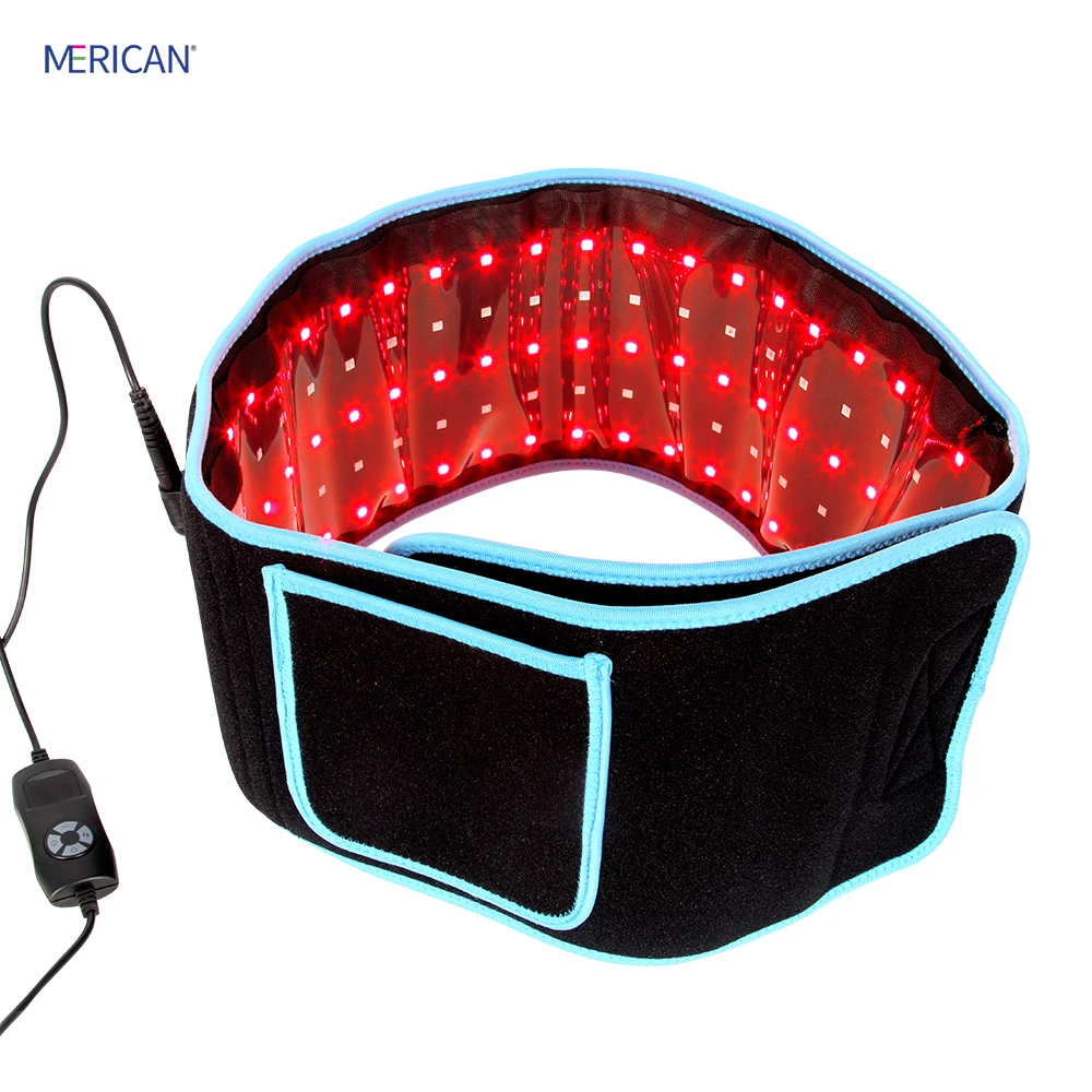 

MERICAN Laser Dual Wavelength Far Infrared Lipo Laser Slimming Belt Red Light Therapy Belt Panel Pdt Machine