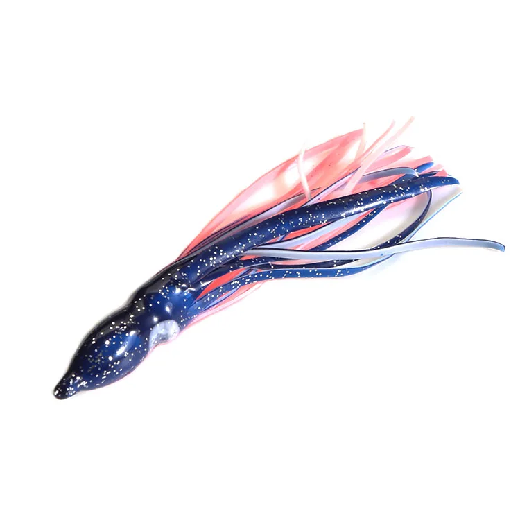 

Newbility Tuna Sailfish Baits Rubber Squid Skirts Octopus Soft Fishing Lures, All kinds of color can be made