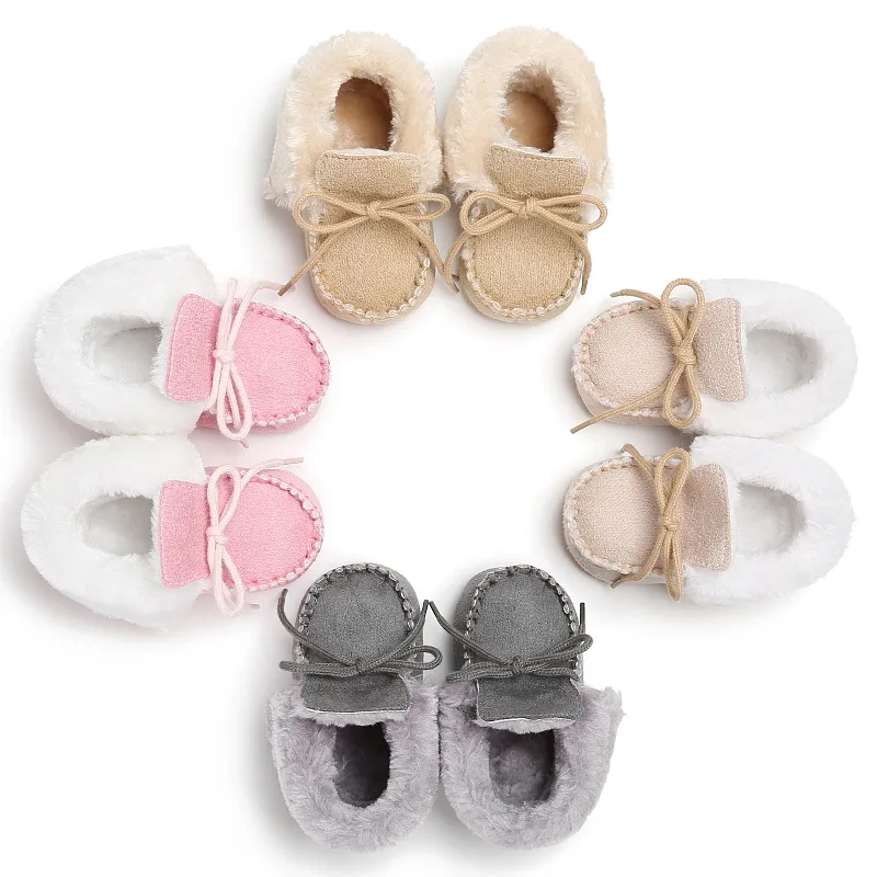 

0-1 Year Old Babies Non-slip Sole Anti Slip Soft Prewalker Trainer Sneakers Loafers Babay Casual Shoes
