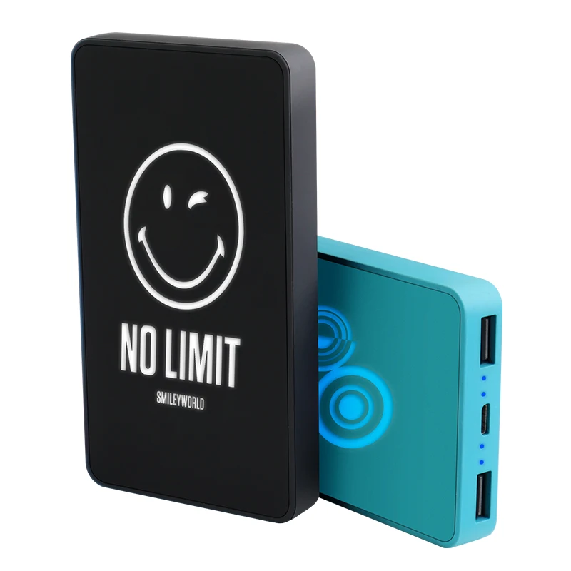 

colorful portable charger power bank 10000mAh Li-Polymer Battery Fast Charging Power Bank 10000 mah power bank, Balck