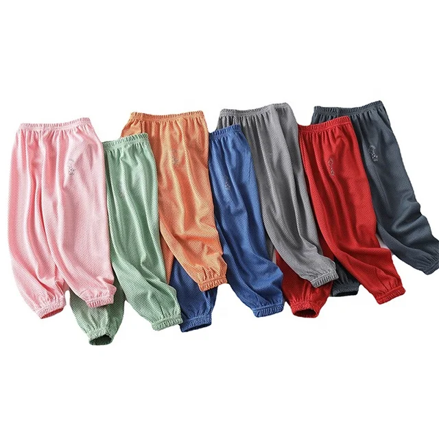

Wholesale Summer Kids Wear Pants Unisex OEM Customized Children Pants Boy'S And Girls' Quick-Dry Polyester Trousers, Solid