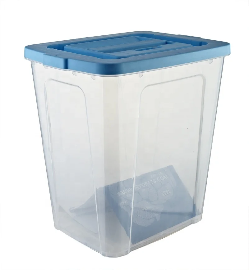 

45L Square Transparent Plastic Ballot Box For Election