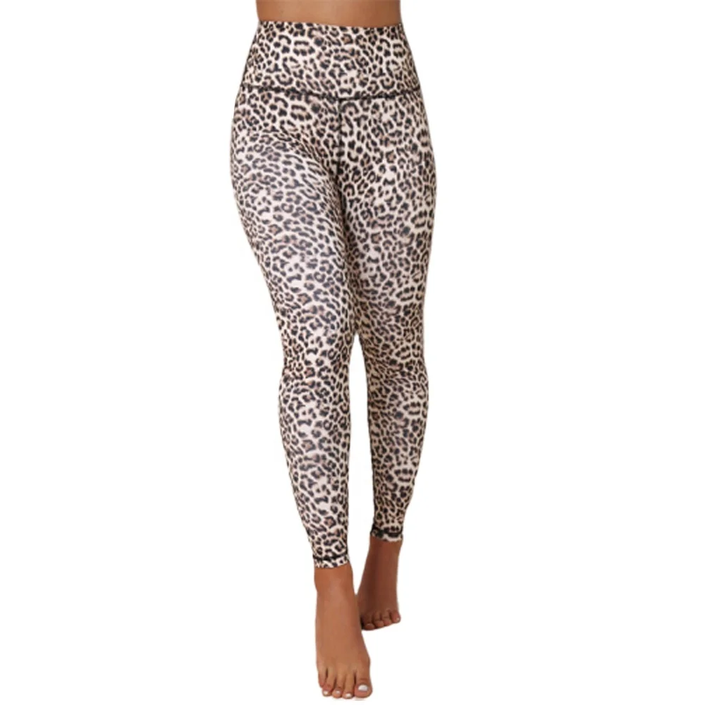 

Women' Leopard Printed Yoga Pants Workout Leggings