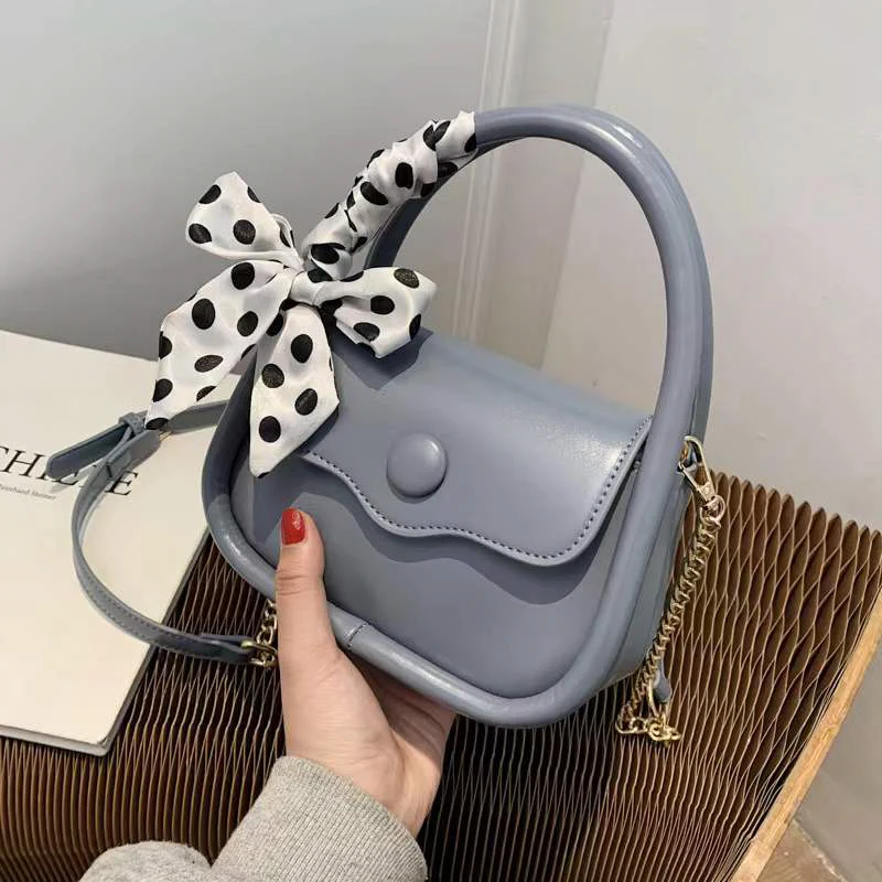 

Hot Selling Scarves Crossbody Bags Mini Handbag Women Hand Bag