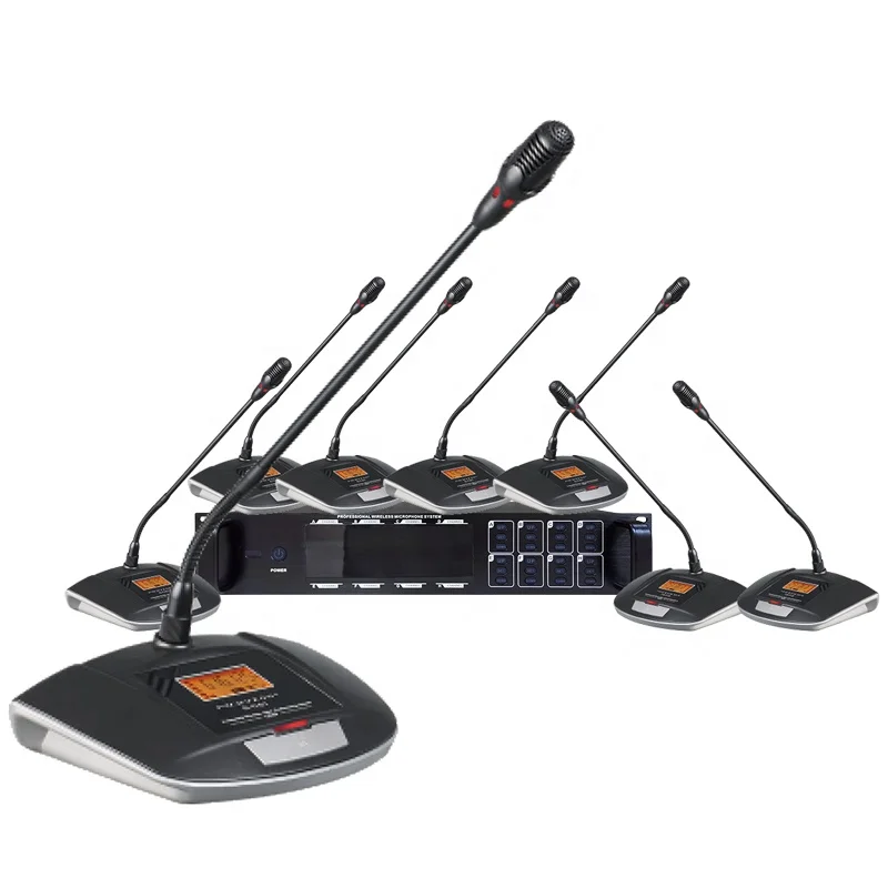 Wireless System Gooseneck Microphone Conference Microphone With