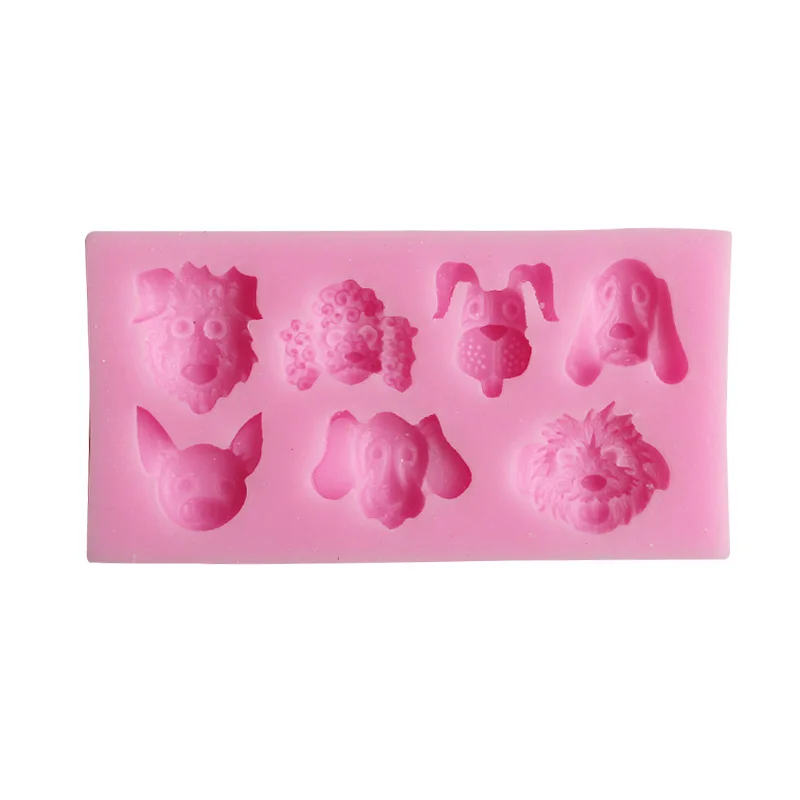 

Handmade plant mold Customized 3D silicone mold with cute animal shapes, Pink