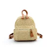 JUNYUAN 2019 Korean Style Straw Hand Bag , Knit Backpack ,Woven Handbags For Women