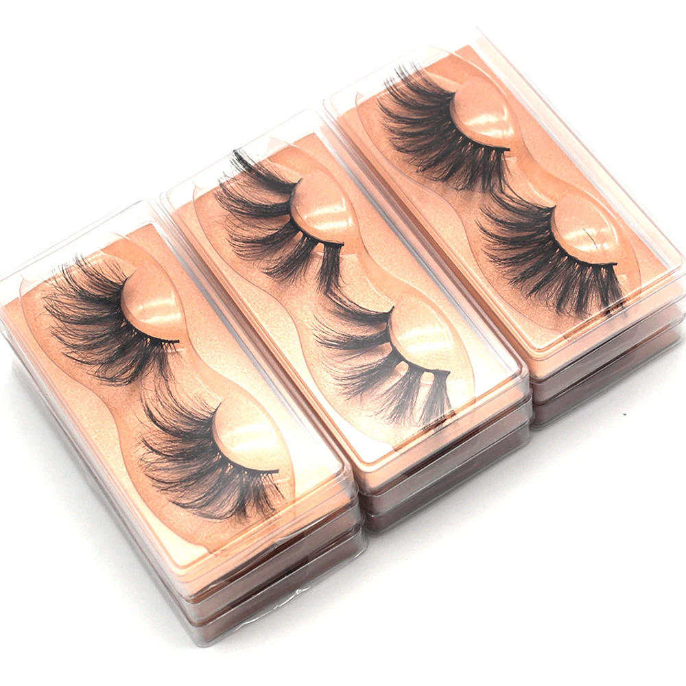 

Damepapil Wholesale High Quality Natural Black 25mm Eyelashes Bulk, Custom Package Fluffy 3D 25mm Full Strip Faux Mink Eyelash, Full lash strip