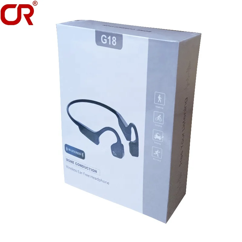 2020 New Arrival Bluetooth Bone Conduction Earphones Cordless Headphones Waterproof Handsfree Open-ear Headset - ANKUX.COM