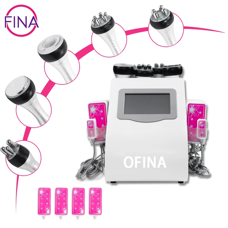 

newest products lipo laser slimming cavitation Rf 6 In 1 Ultrasonic Cavitation vacuum laser body slimming machine