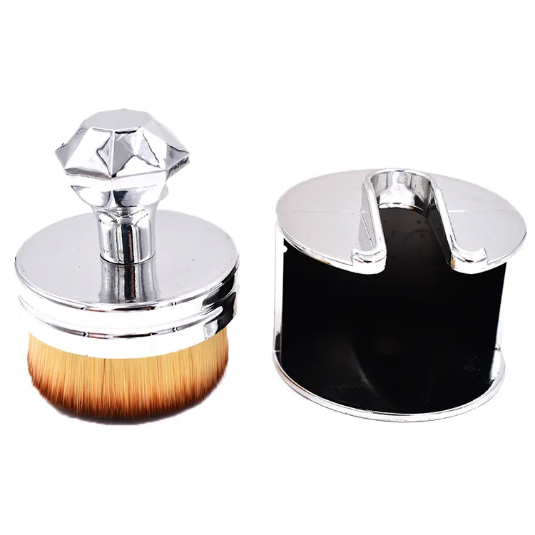 

Factory sale various widely used refillable face big powder brush, As picture