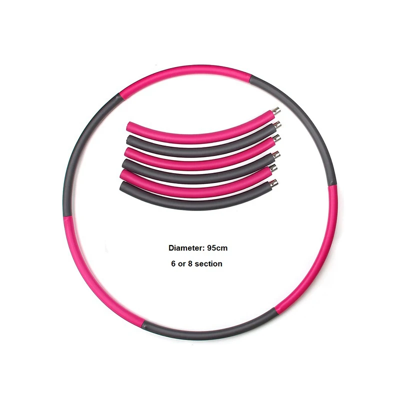 

2021 new Factory Home Fitness & Exercise Abdomen Hoops Building Body Strength Hula Ring, Oem
