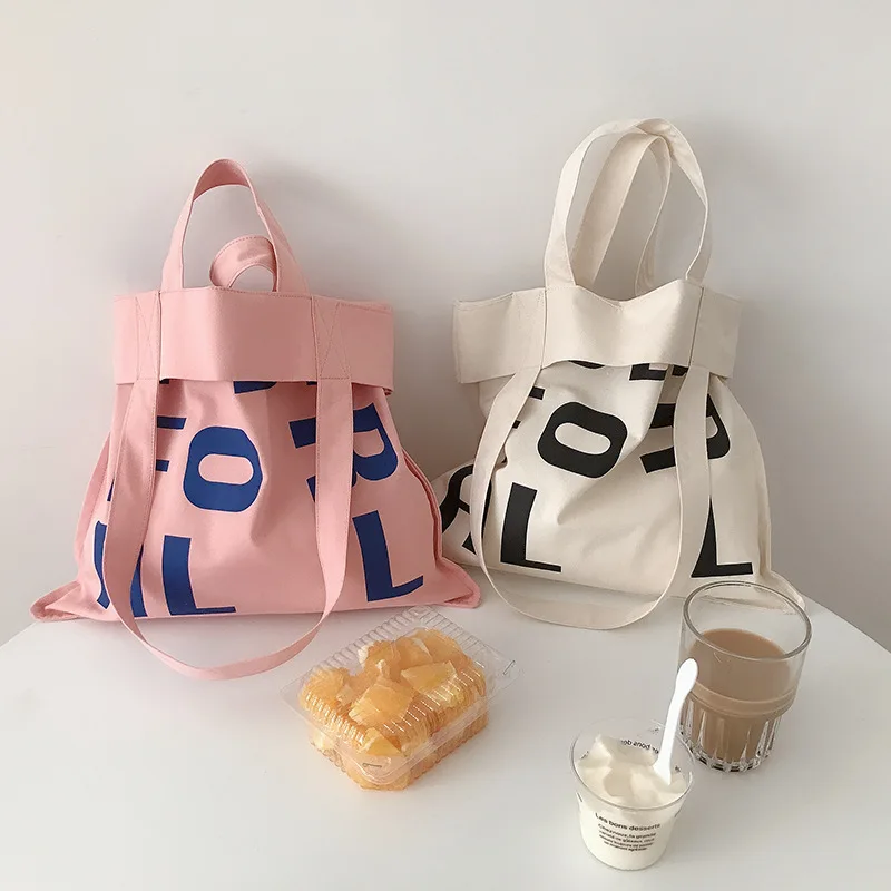 

Hot Sale Eco Friendly Cotton Shopping Canvas Tote Bag Briefcase for work With Custom Printed Logo