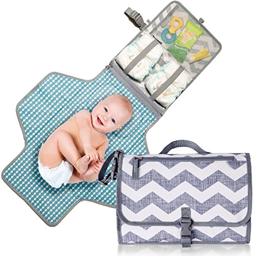

Portable Diaper Changing Pad Station For Newborn Baby Diaper Backpack Bag Mini Diaper Bag