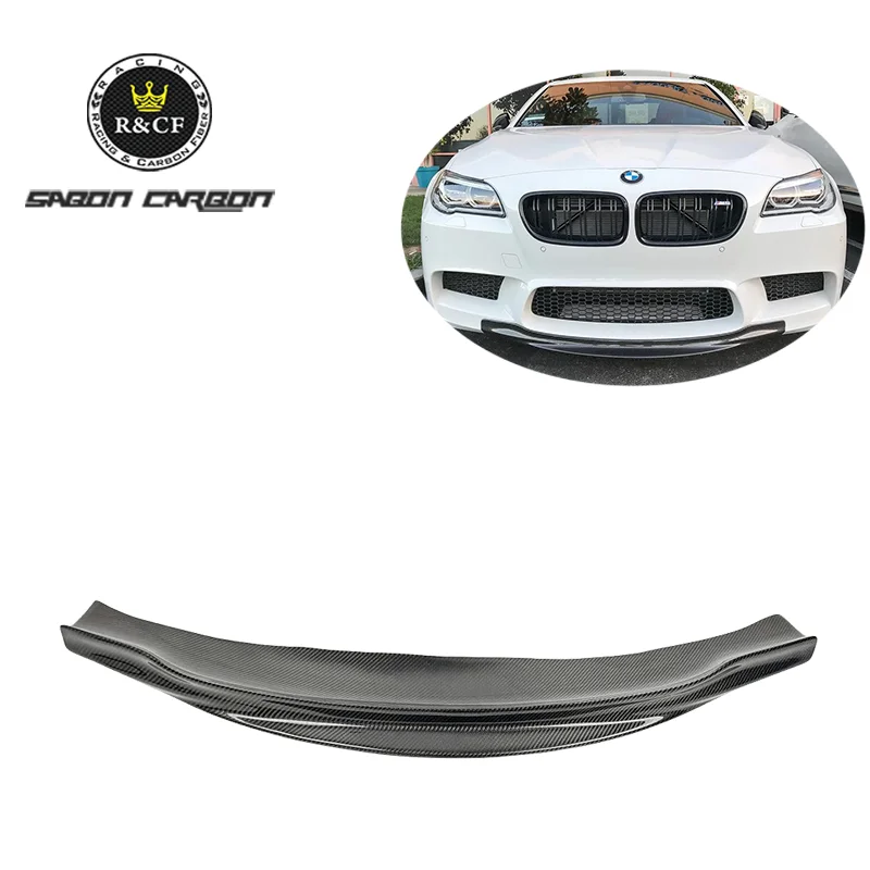 

F10 M5 Front Lip RK style Carbon Fiber Front Bumper Spoiler Lip For BMW F10 M5