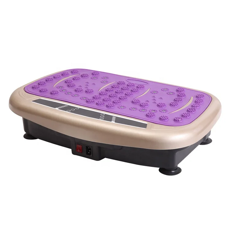 

2022 new arrivals whole body vibration plate LCD display fit massage trainer adjustable levels vibration plate, Customized color