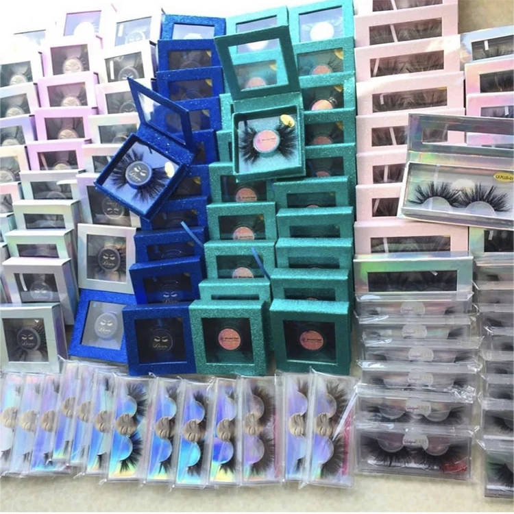 

Wholesale 6D silk eyelashes best quality vegan eyelashes fluffy cruelty free lashes, Natural black