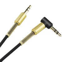 

Custom audio aux cable 3.5 mm 4 pole plug aux cable for car