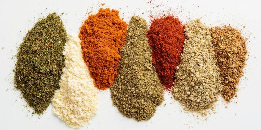 Close-up of Ranch Seasoning Ingredients