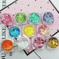 

Cosmetic Eye Nail Hair Body Face Glitter Gel Mermaid Flake Sequins