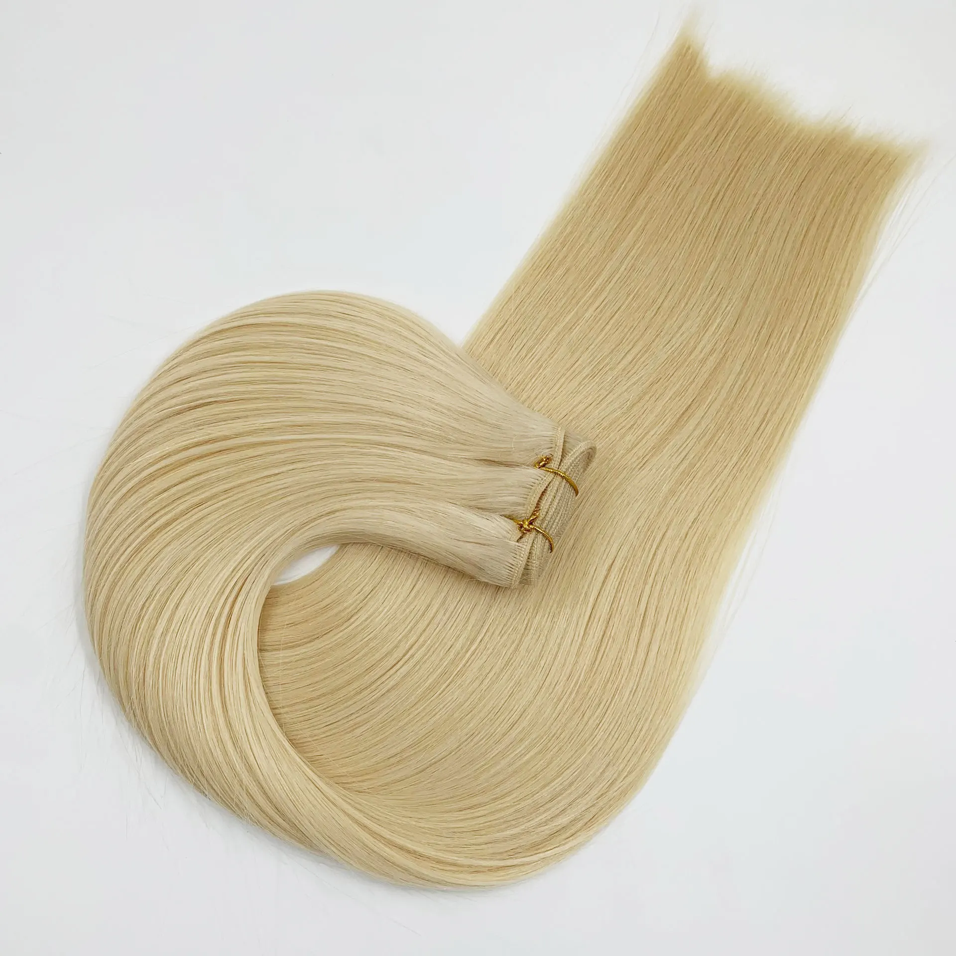 

double drawn machine weft silky bone straight 613 hair extension brazilian virgin human hair extensions