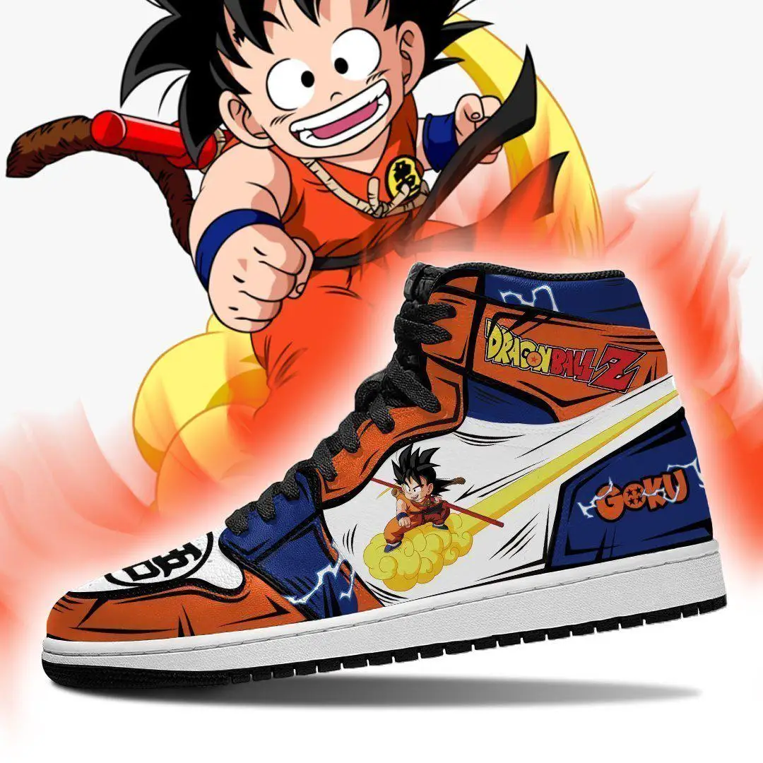 

DIY Anime Fan Sneakers goku chico dragon ball z Mens Womens Basketball Shoes Custom Trainers Casual shoe