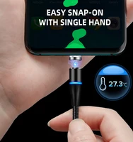 

Shengwei mobile phone 3 in 1 magnetic USB cable charging core charger for iphone / android / type-c