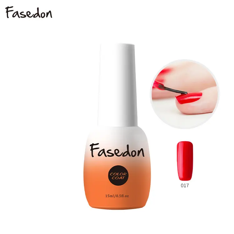 

Fasedon china cheap wholesale organic uv lamp gel nail polish, 107 colors