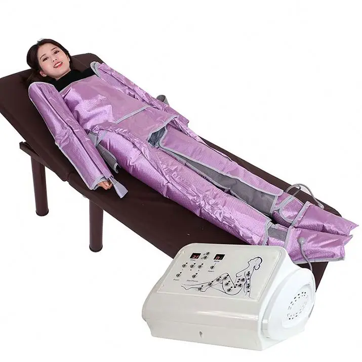 

8310H Air Compression Equipment Leg Massager Pressotherapy Lymphatic Drainage Presoterapia Machine, Blue,grey,orange,purple