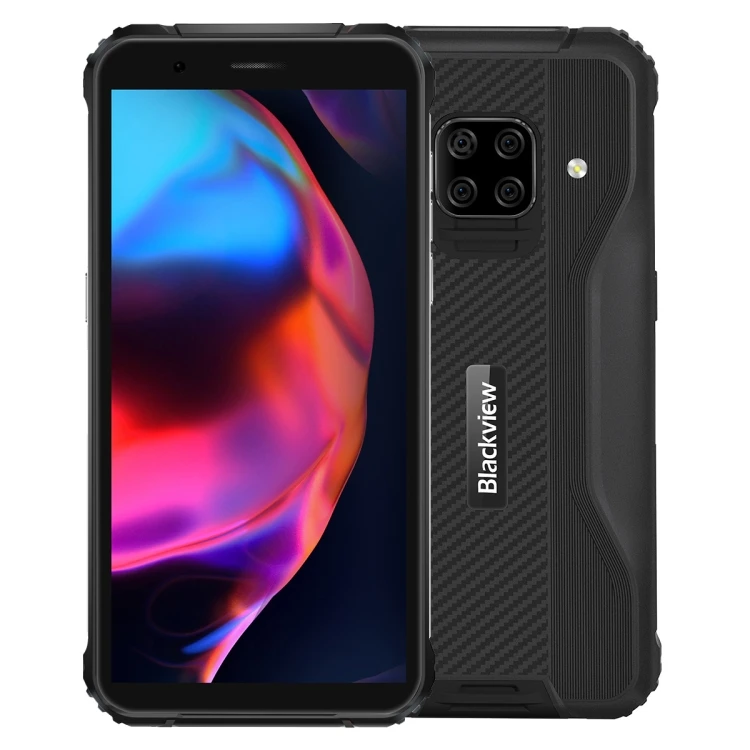 

Support Wireless Charging Cell Phone Waterproof Blackview BV5100 Rugged Phone, 4GB+128GB