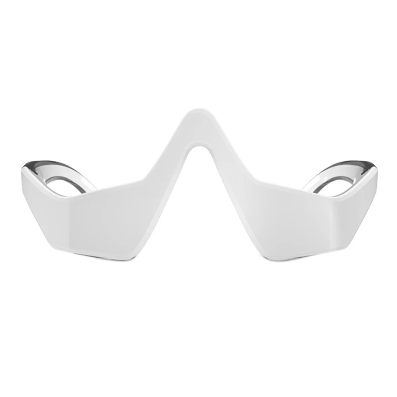 

3D EMS Micro-Current Pulse Eye Relax Massager Glasses Therapy Acupressure Fatigue Relief Wrinkle Reduction Blood Circulation, White