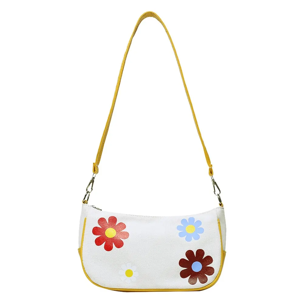 product-GF bags-fashion cute Canvas PU girls Crossbody Shoulder Bags Women Flower Splicing ladies Sm-1