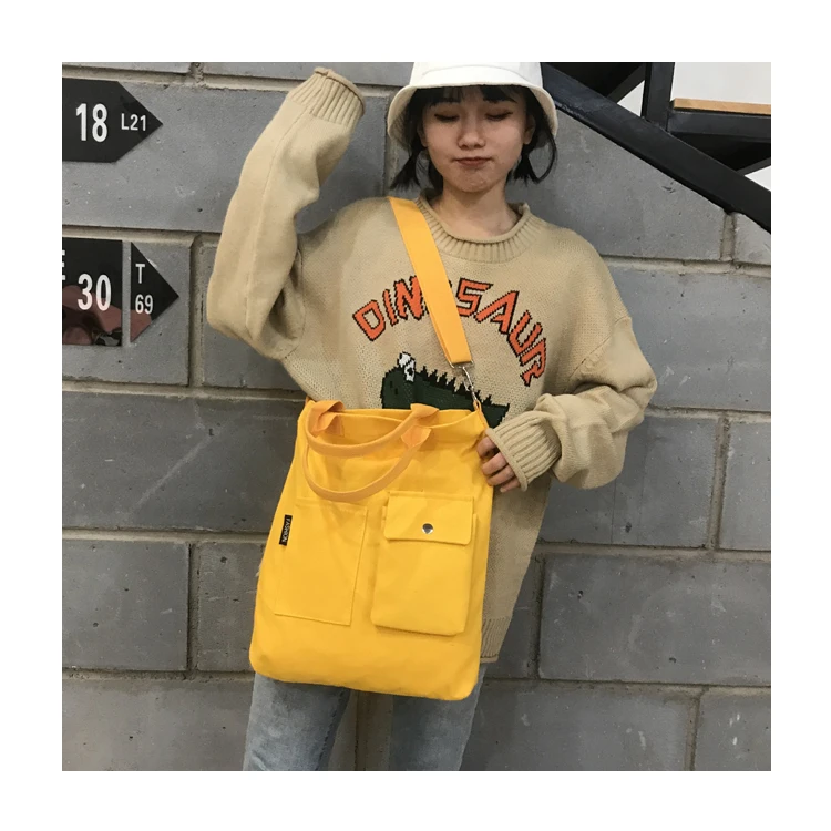 

Lady Canvas Crossbody Shoulder Bag Fashion Handbag Large Capacity Shopping + Book Bag, Customized color