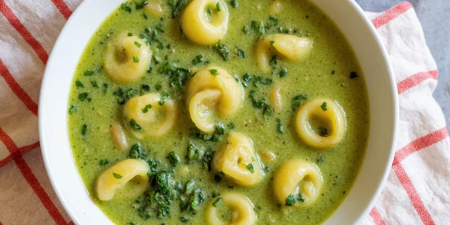 Different types of tortellini displayed in separate bowls