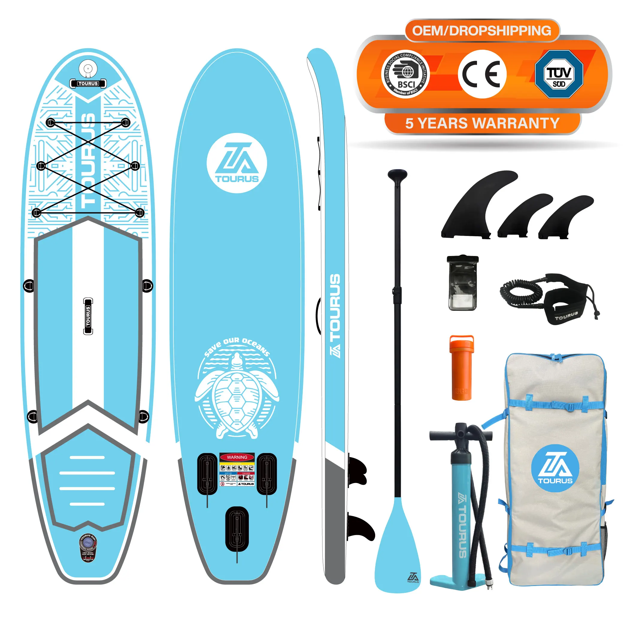 

TOURUS Morden Style Wholesale Sup Standup Paddleboard Paddel Surf Paddle Board