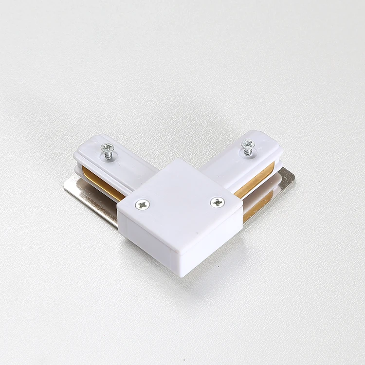 
Professional Manufacturer L Shape Light Tracks Connector For Led Track System 