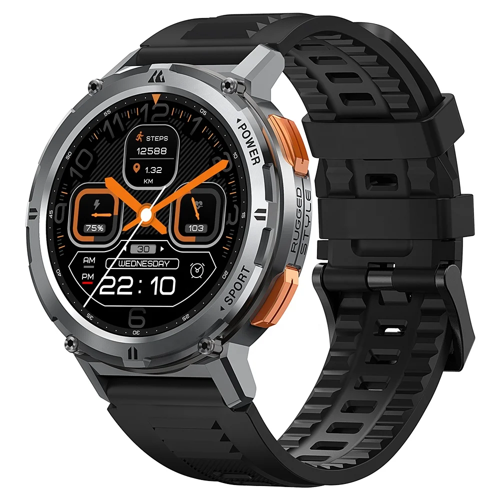 

KOSPET TANK T2 Oem Wholesale Smart Watch For Men Women Sport Fitness Tracker Watch Amoled Full Touch Screen Relojes Smartwatch